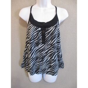 O'Neill Cross Back Adjustable Strap Top Size Medium